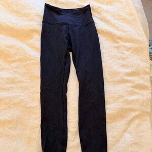 Lululemon Wunder Train Leggings - Black - Size 4